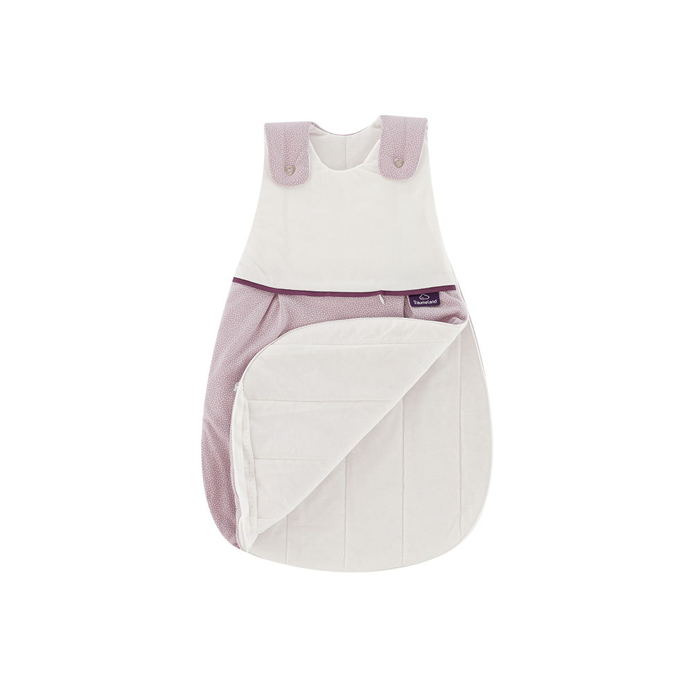 LIEBMICH sleeping bag in dots pink design open all-round zipper