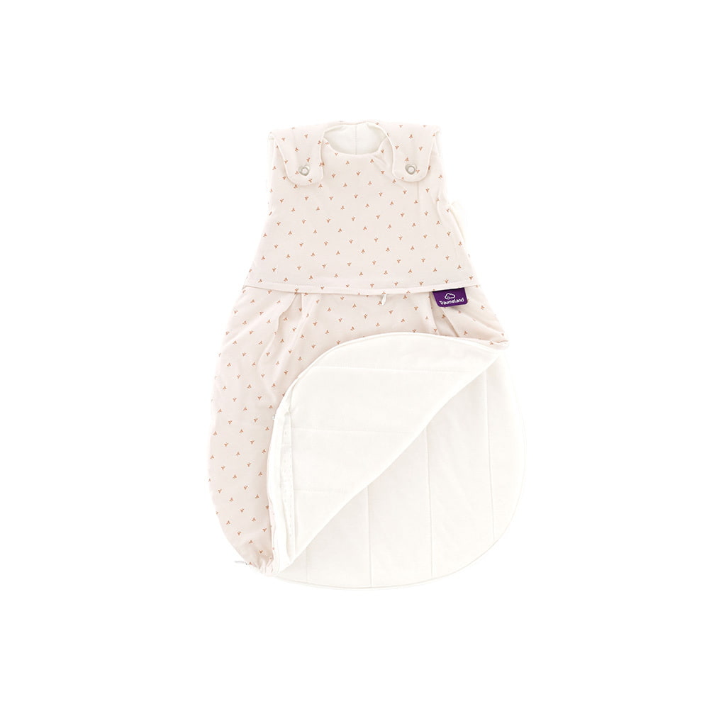 LIEBMICH sleeping bag in Twister beige design open all-round zipper