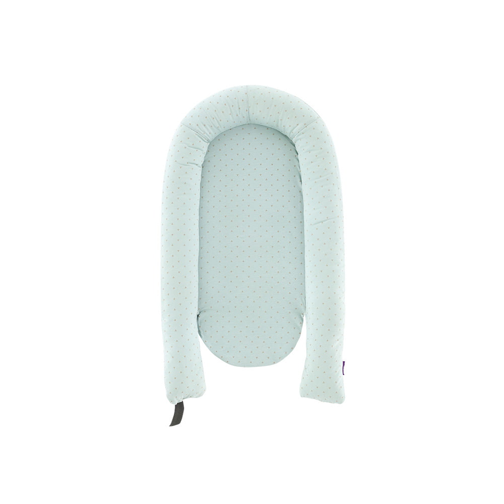 Nest HOME Comfort von Träumeland Ansicht von oben offen Design Twister blau