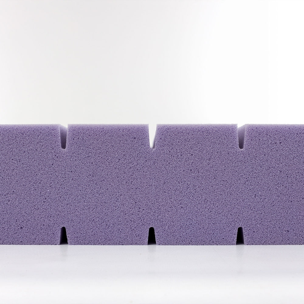 Full moon mattress for children and teenagers Detailed view of the core section