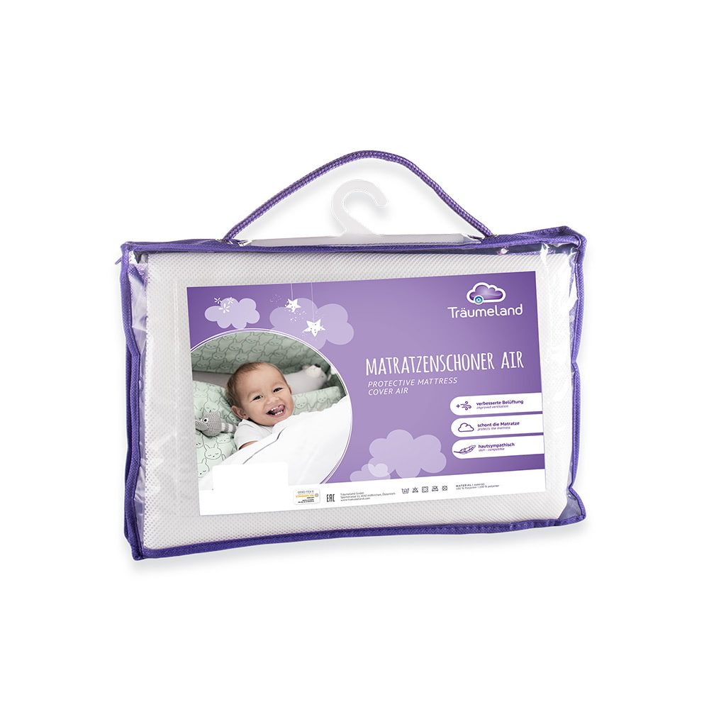 Matratzenauflage AIR in Verpackungstasche
