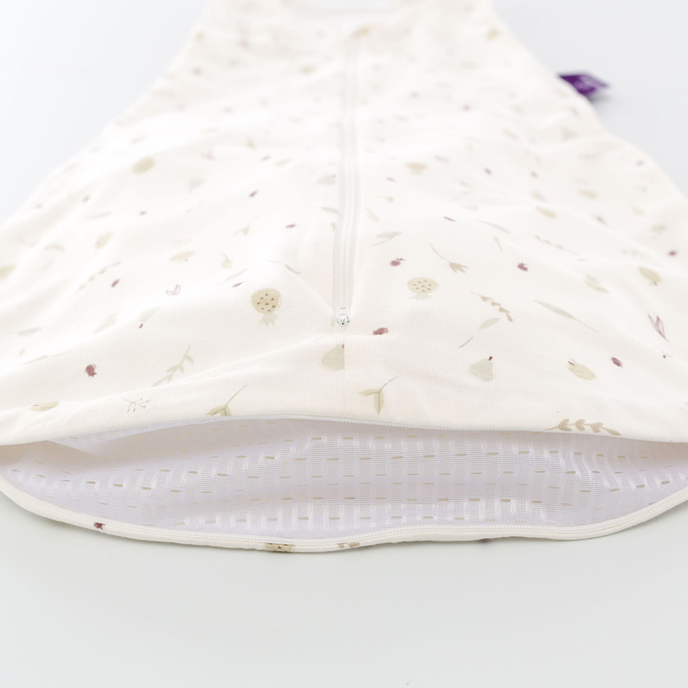 Summer sleeping bag Summer Freshness in TENCEL™ detail ventilation slit