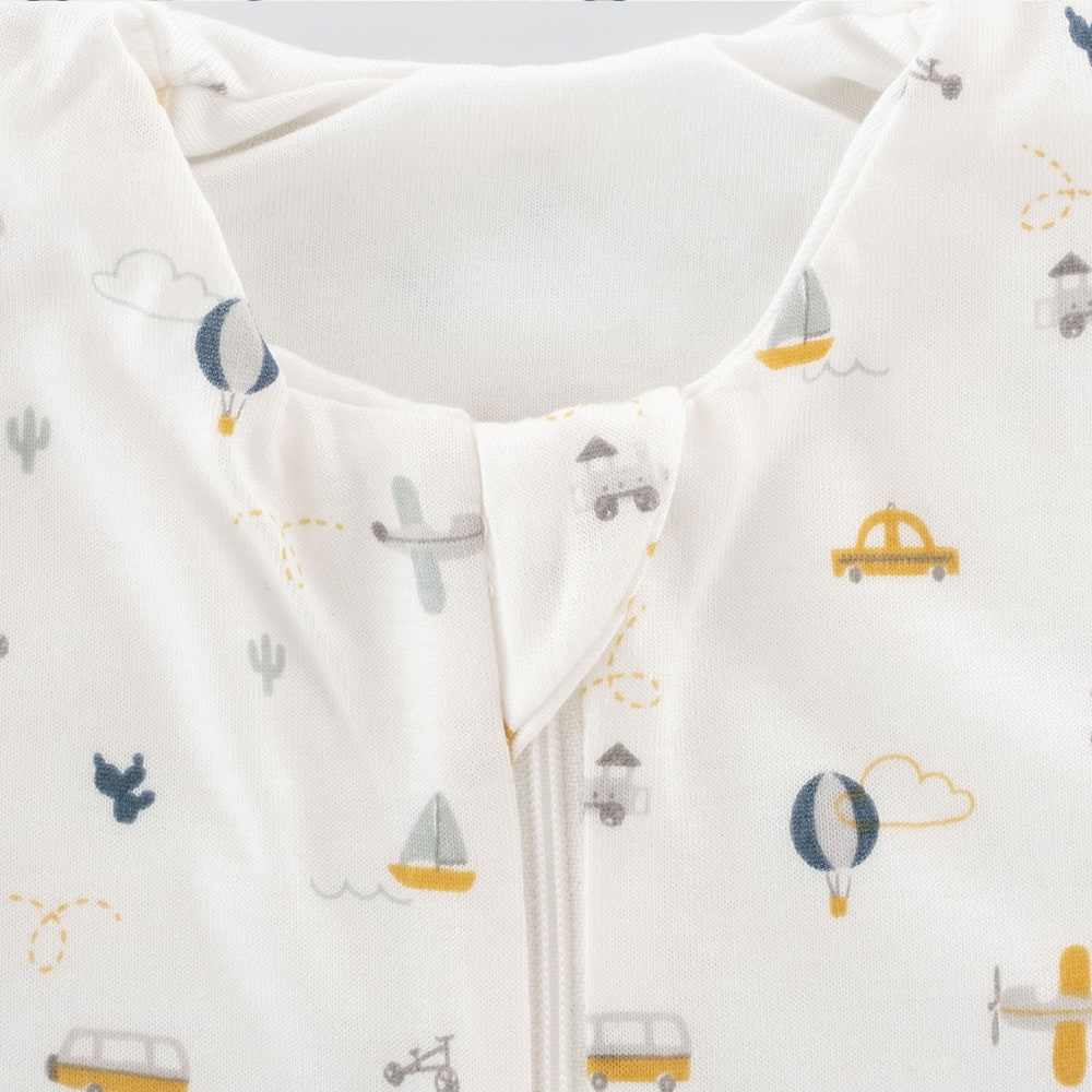 Summer sleeping bag BrummBrumm in TENCEL™ detail chin protection