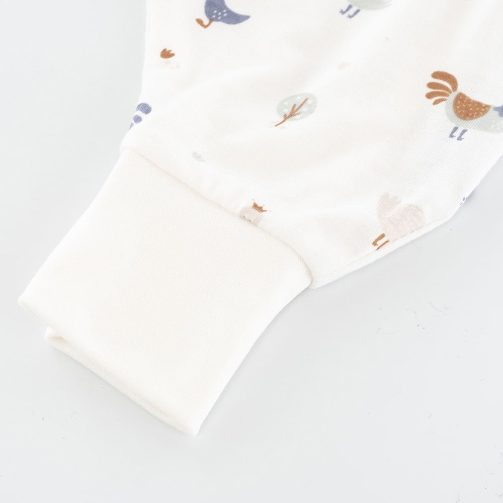 Sleep overall light TO GO Kikeriki detail cuffs