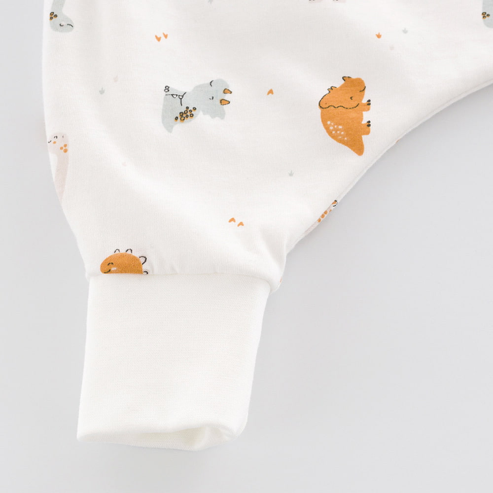 Sleep overall light TO GO Dinolino detail cuffs