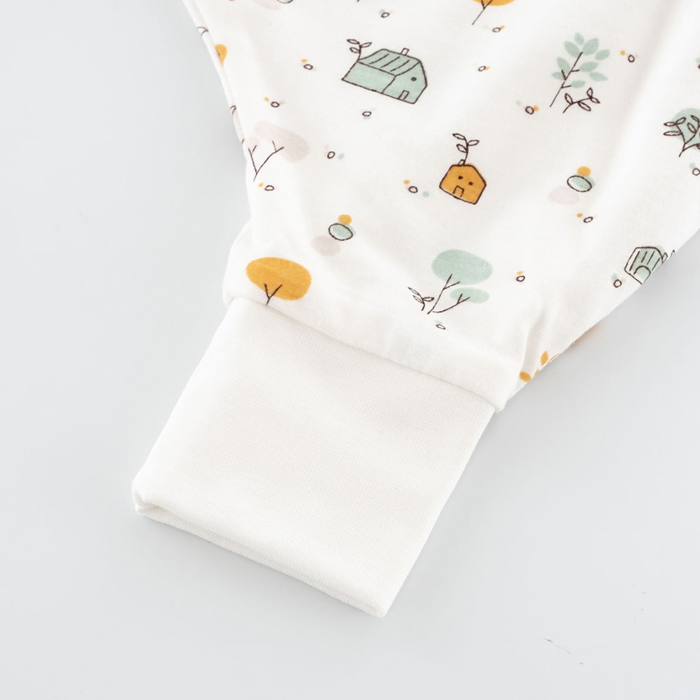 Sleep overall light TO GO Sweet Home detail cuffs