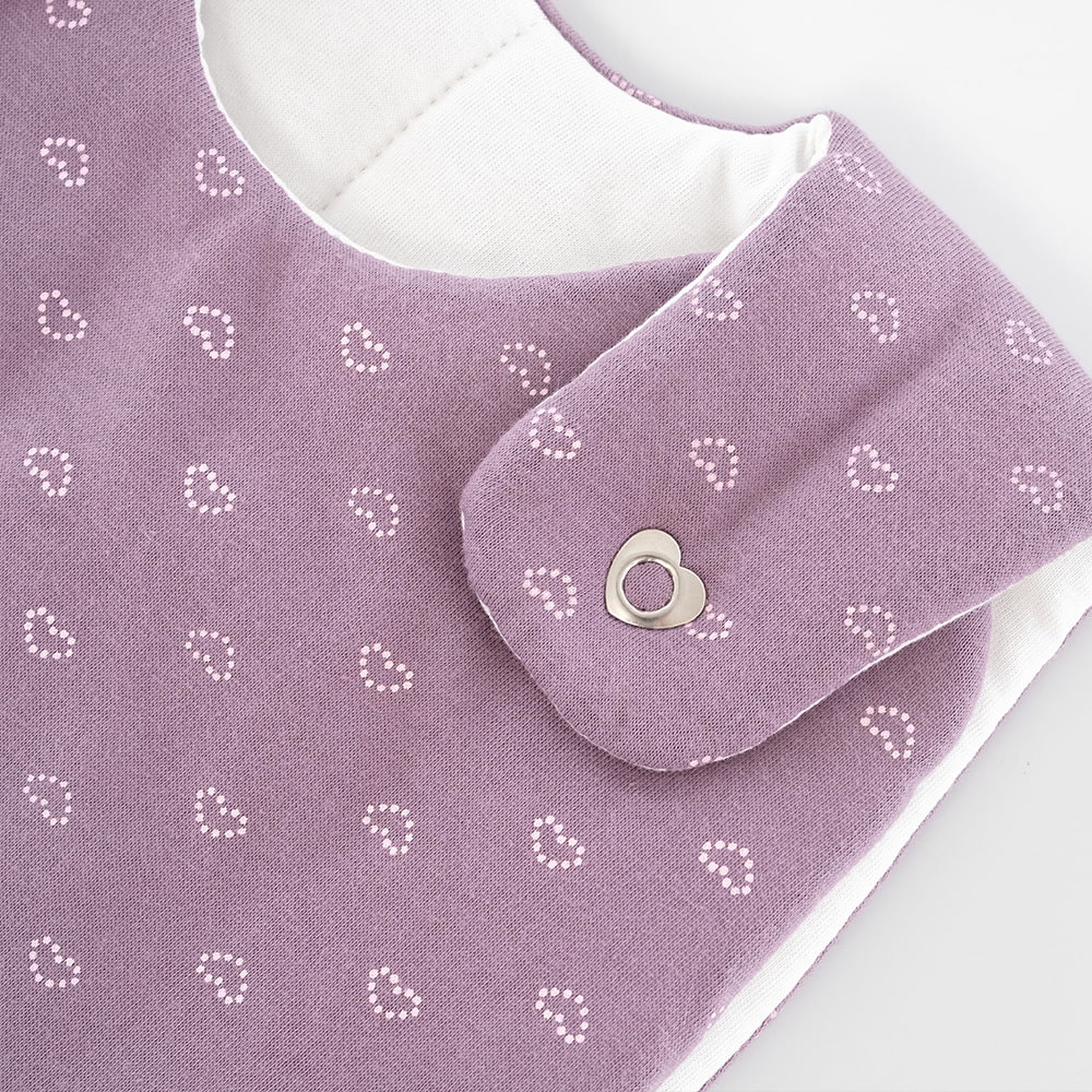 Sleeping Bag LIEBMICH Heartsome detail heart press studs