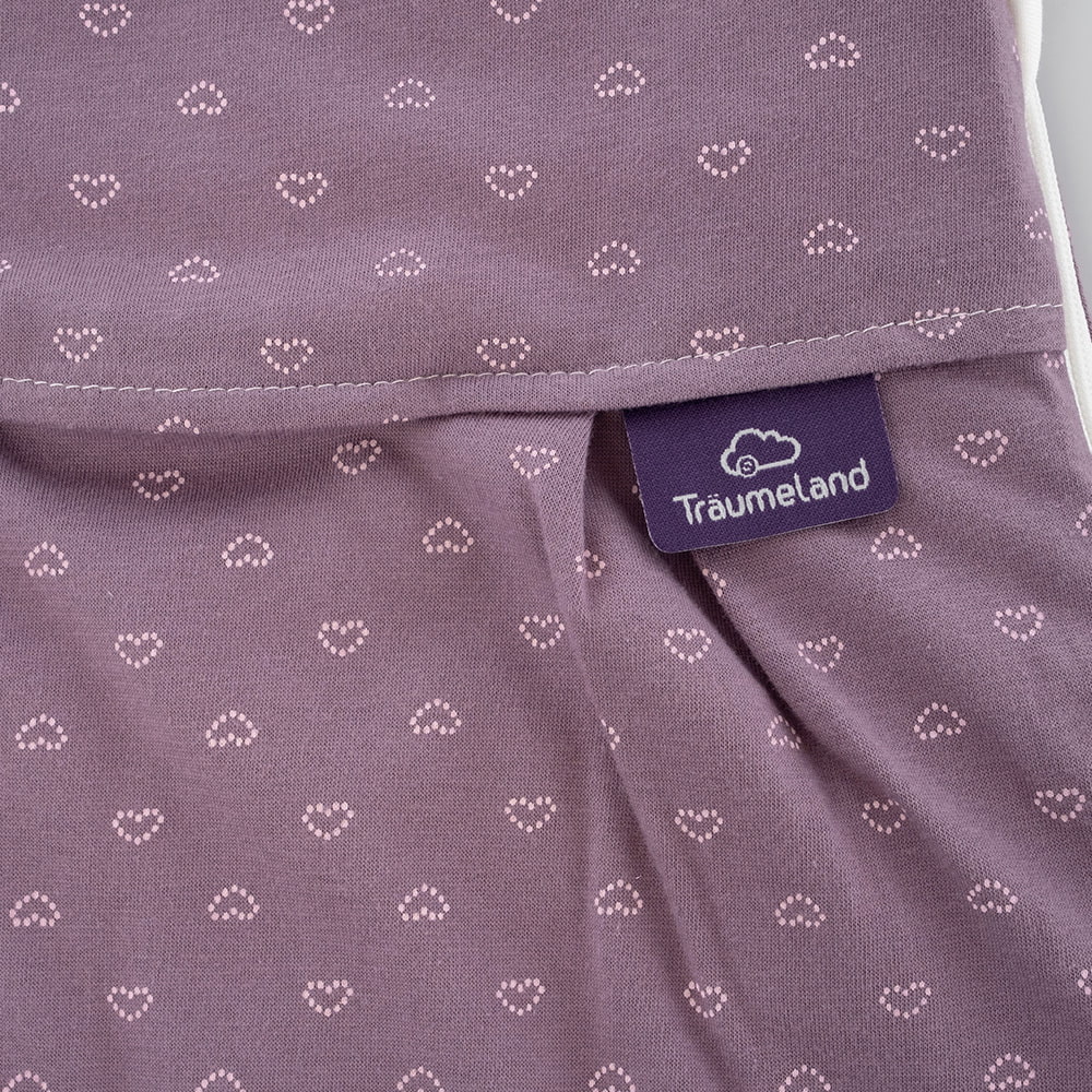 Sleeping Bag LIEBMICH Heartsome detail label
