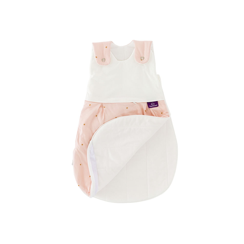 LIEBMICH sleeping bag in fairytale gold design open all-round zipper