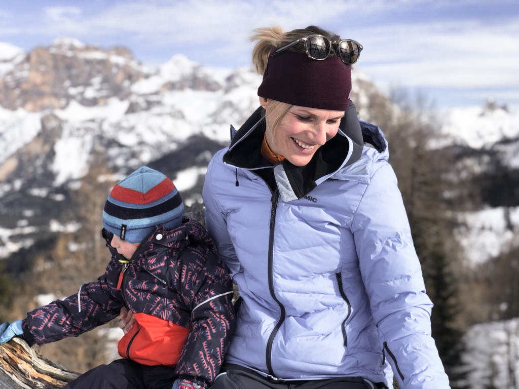 Marlies Raich mit Sohn
