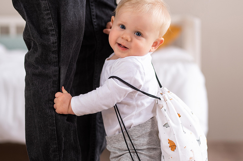 Baby mit Träumeland Turnbeutel Baby mit Träumeland Turnbeutel