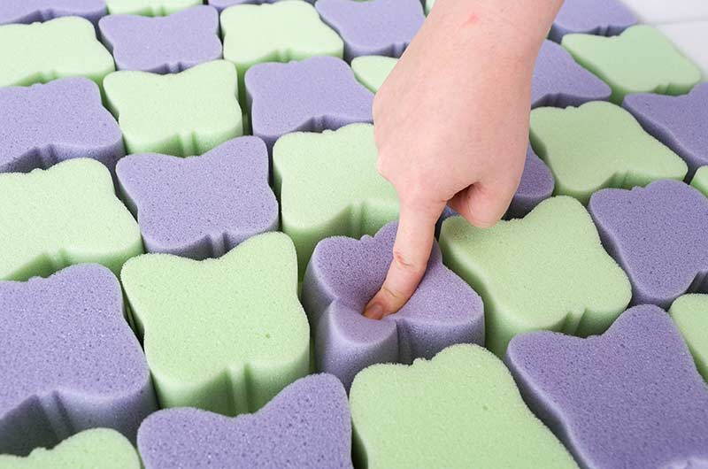 3D-comfort-pads der Matratze Butterfly 3D-comfort-pads der Matratze Butterfly