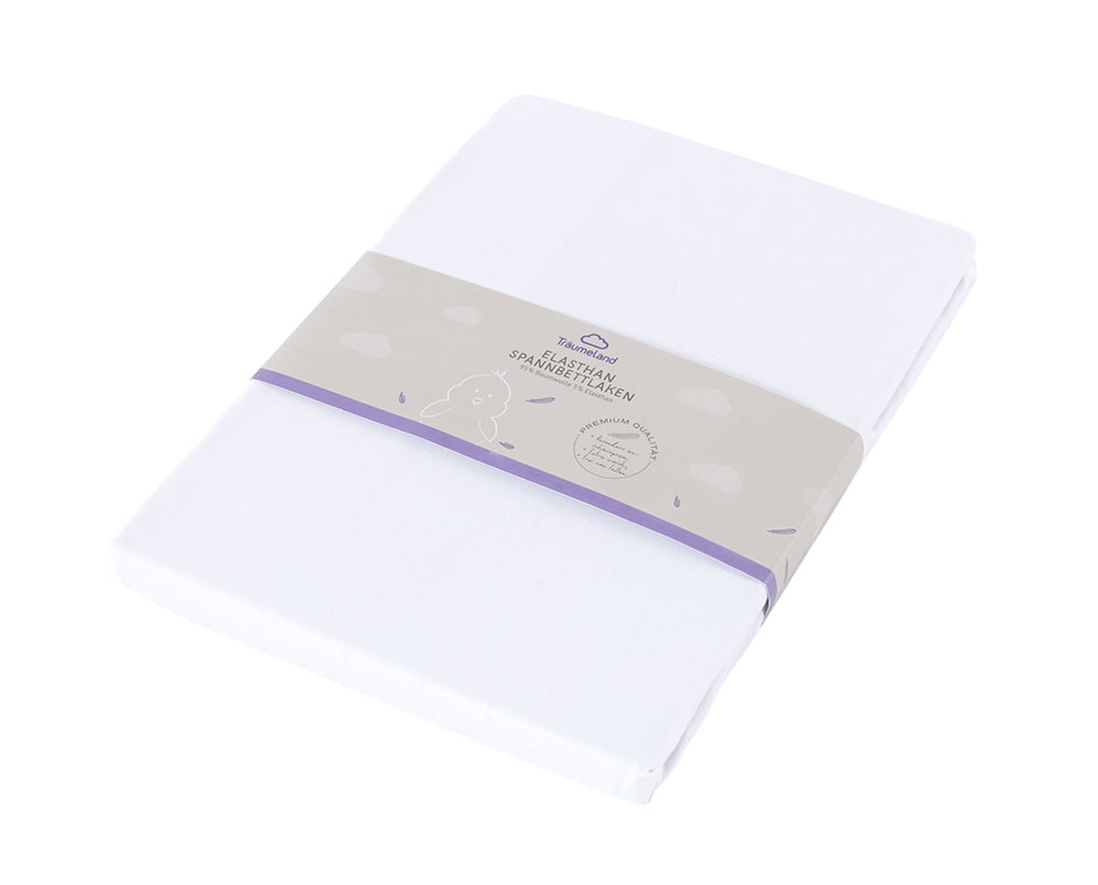 Fitted sheet elastane