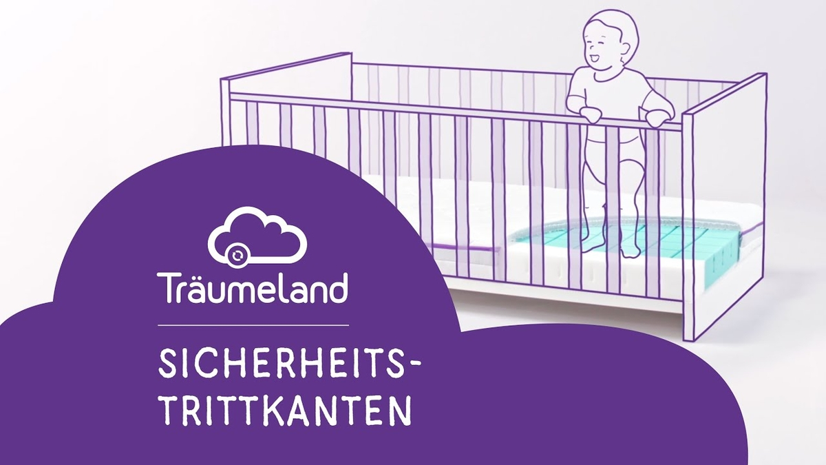 Sicherheitstrittkanten | Babymatratze + Kindermatratze | Träumeland Sicherheitstrittkanten | Babymatratze + Kindermatratze | Träumeland