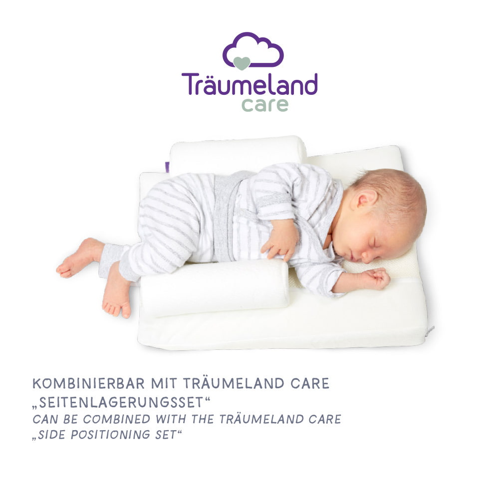 Träumeland Care wedge pillow visco application with side support