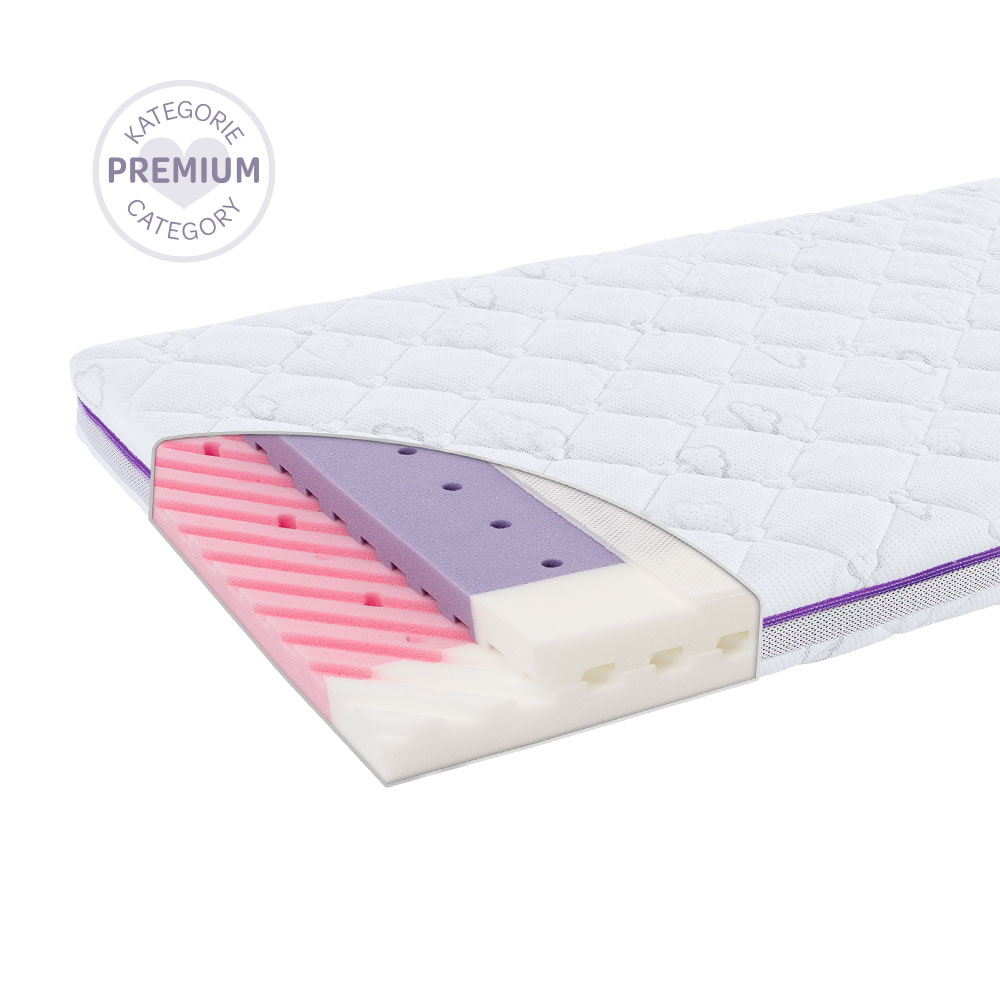 Baby mattress Violet