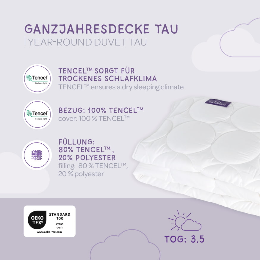 Babydecke TAU