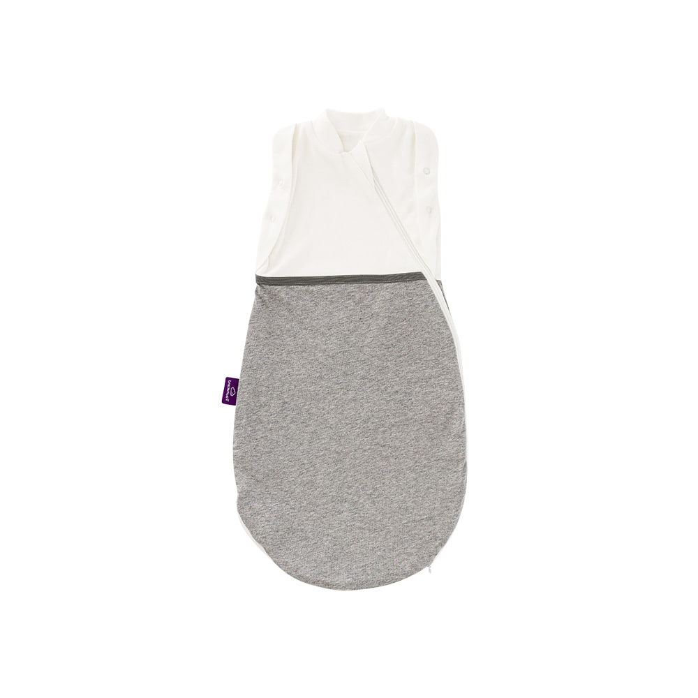 Puckschlafsack grau meliert