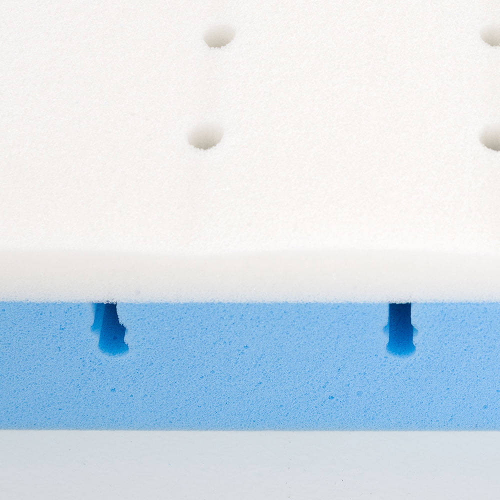Children's and youth mattress Schlummerland Detailed view of the 3D-comfort-pads