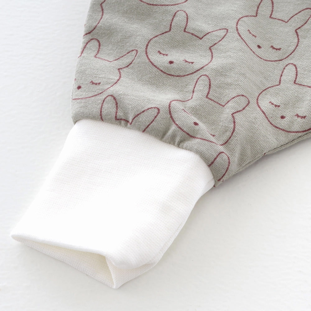 Sleep overall light TO GO Cuddly Bunny green detail cuffs