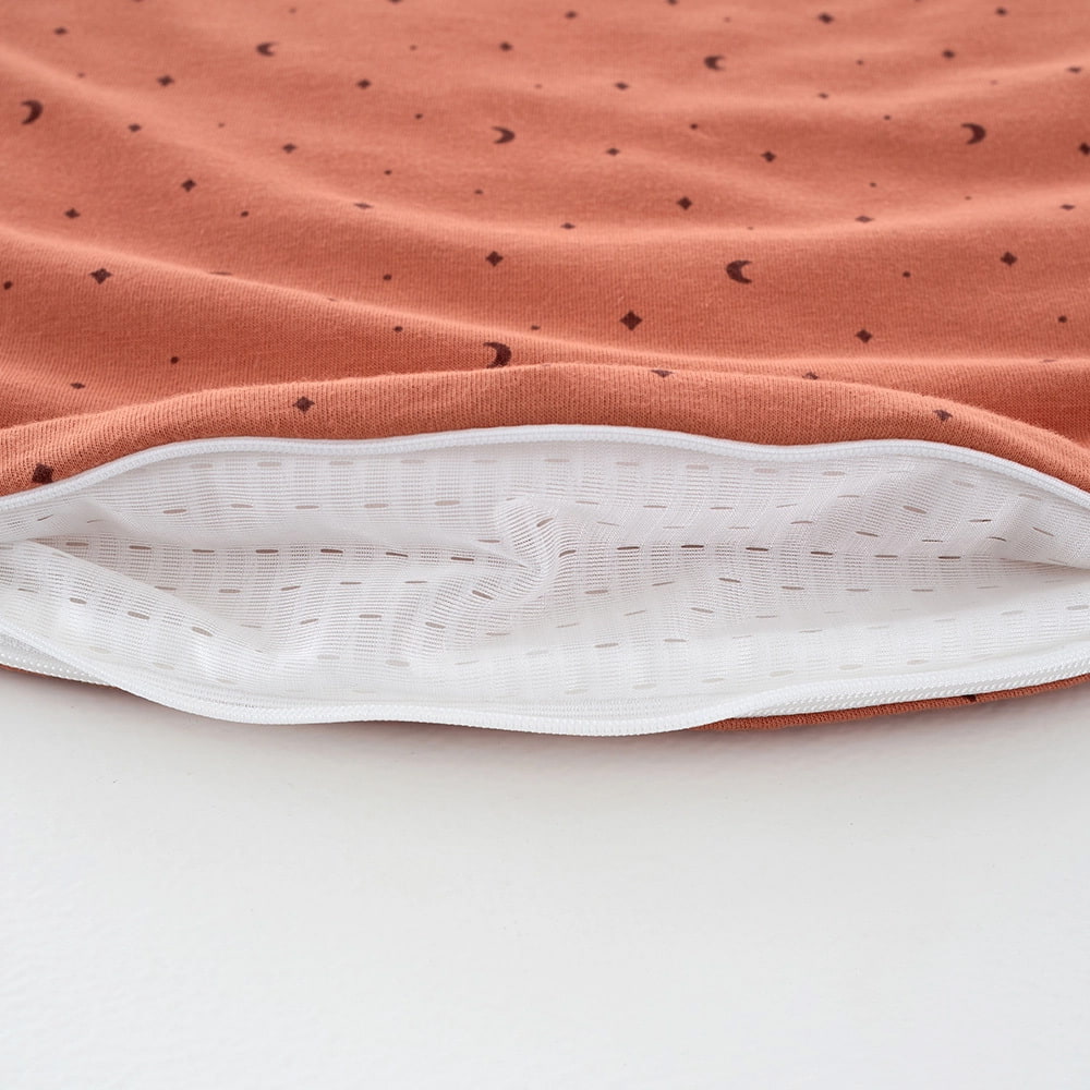 Sleeping Bag Moon rust detail ventilation slit at the bottom