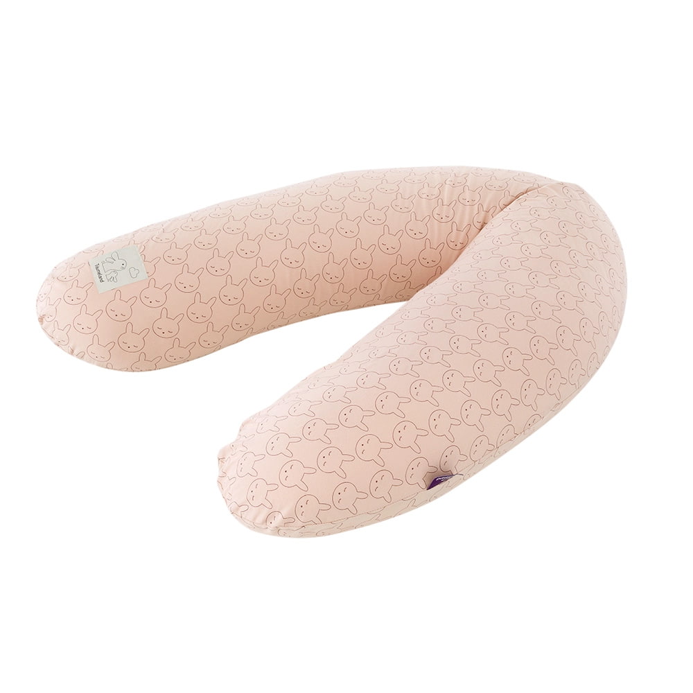 Cover for elastic nursing pillow cuddly bunny beige
