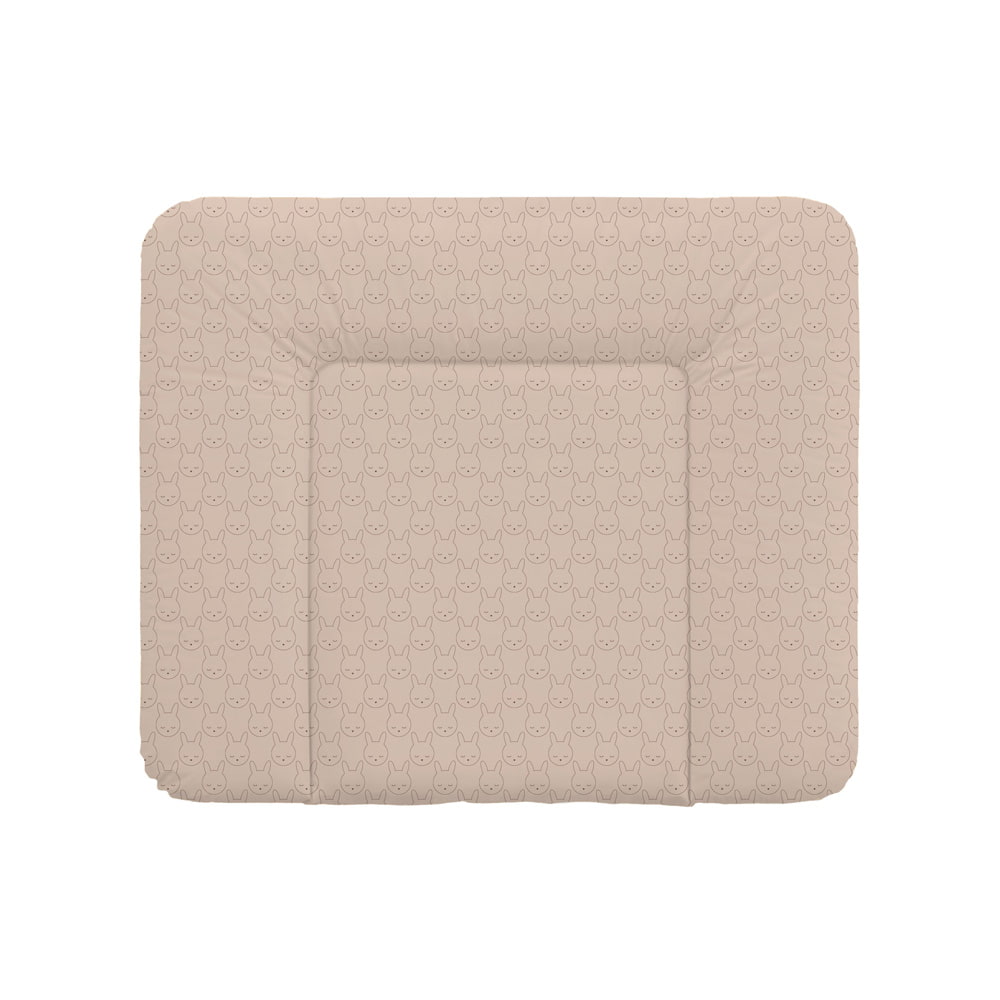 Changing mat in design cuddly bunny beige