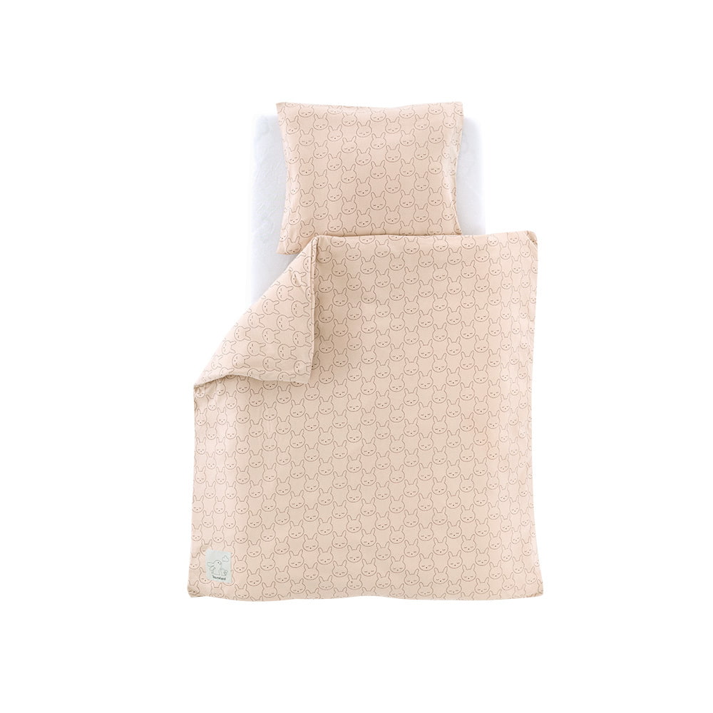Bed linen cuddly bunny beige 80x80 x 35x40