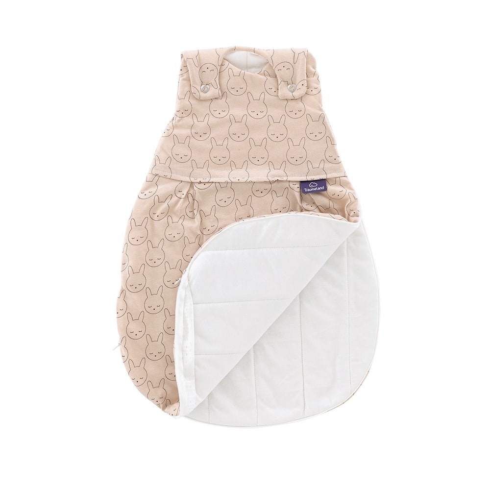 Sleeping Bag Cuddly Bunny beige open at the bottom