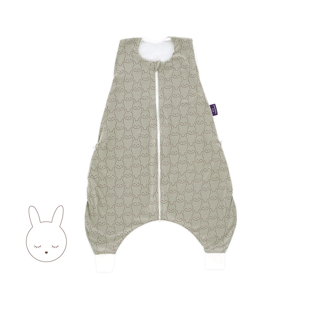 Light to go cuddly bunny green