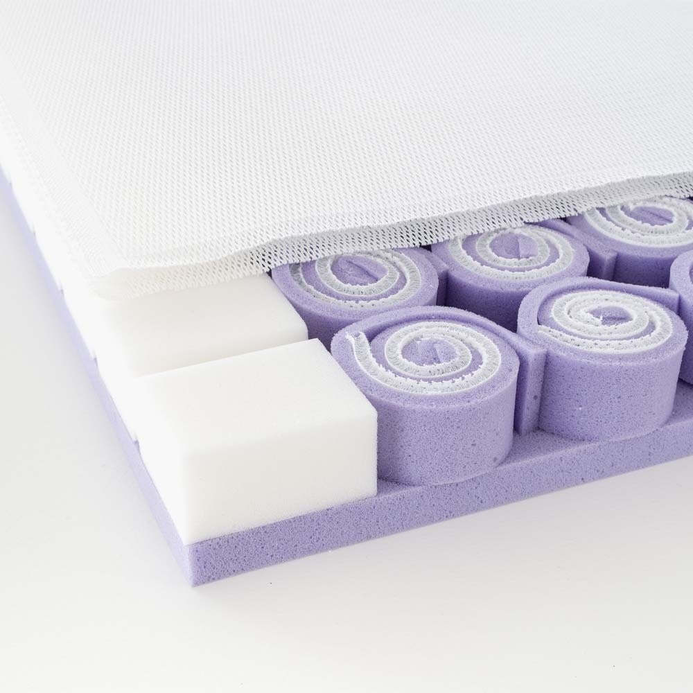 Close-up of the Träumeland Berg baby mattress