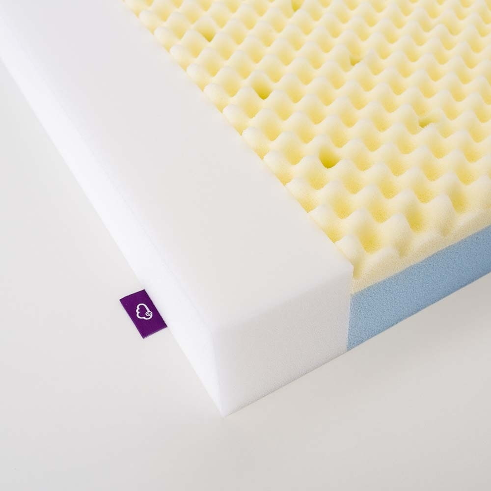 Baby mattress Comfort Abendrot Detailed photo of step edge and core