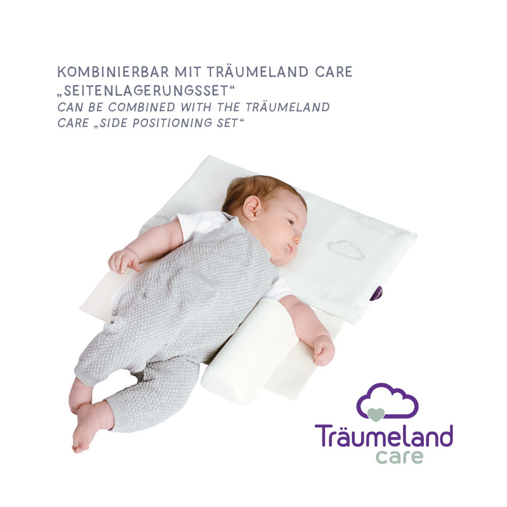 Träumeland baby pillow cloud application with side support set