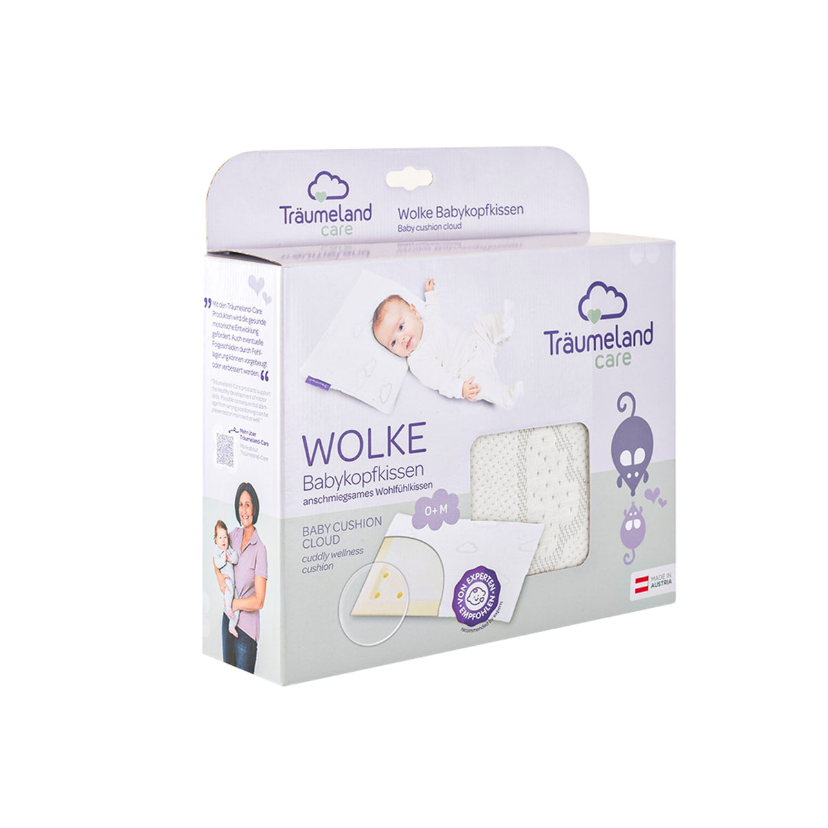 Träumeland baby pillow cloud in packaging