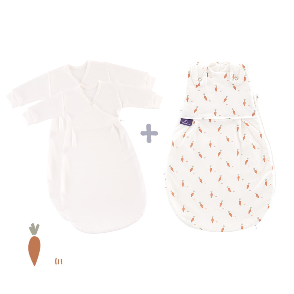Sleeping bag set Carota with 2 inner sleeping bags