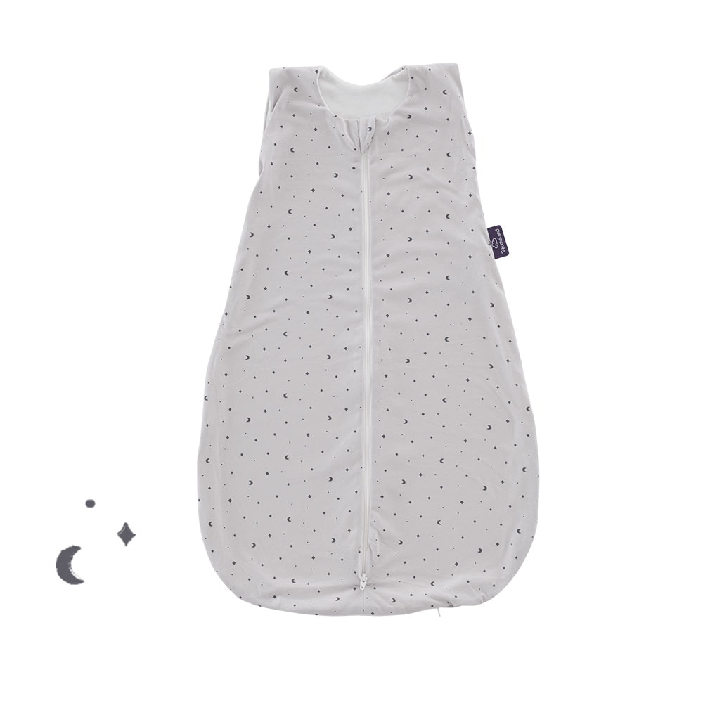 Sommerschlafsack Moon grau Baumwolle