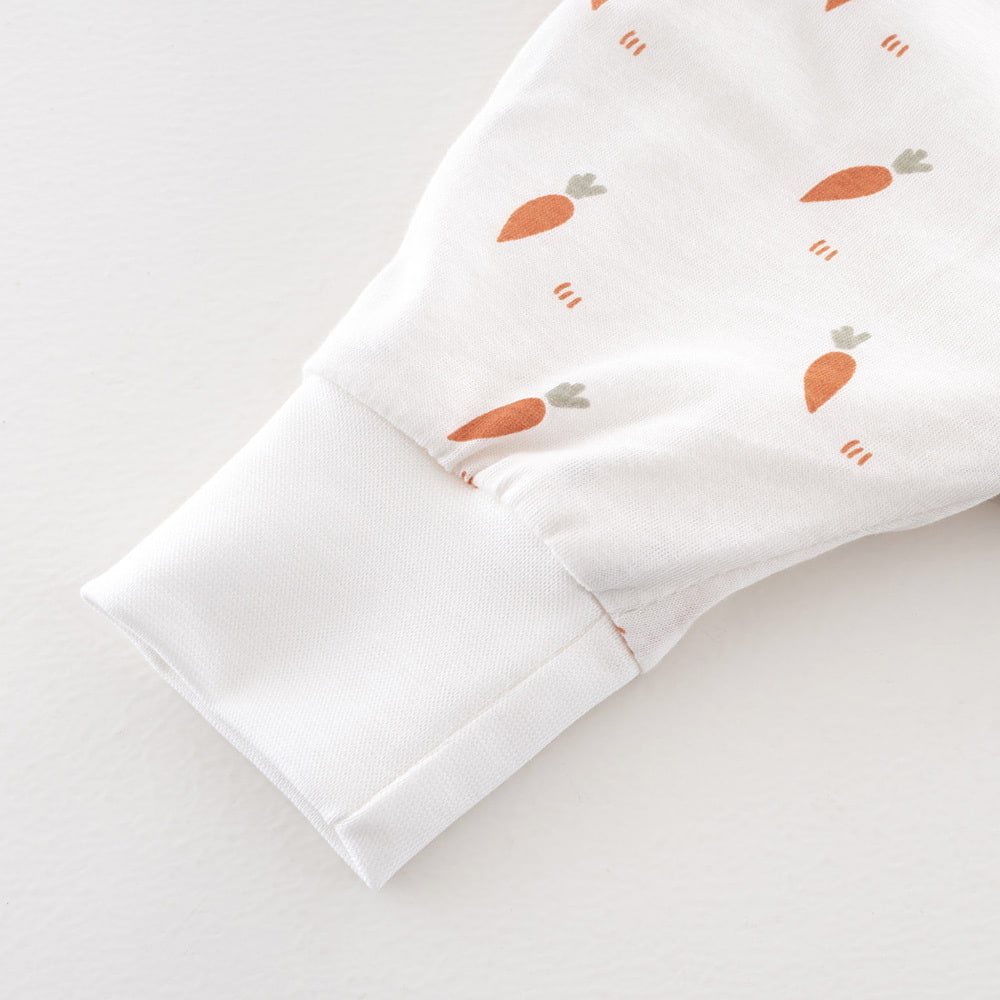 Sleep overall light TO GO Carota detail cuffs