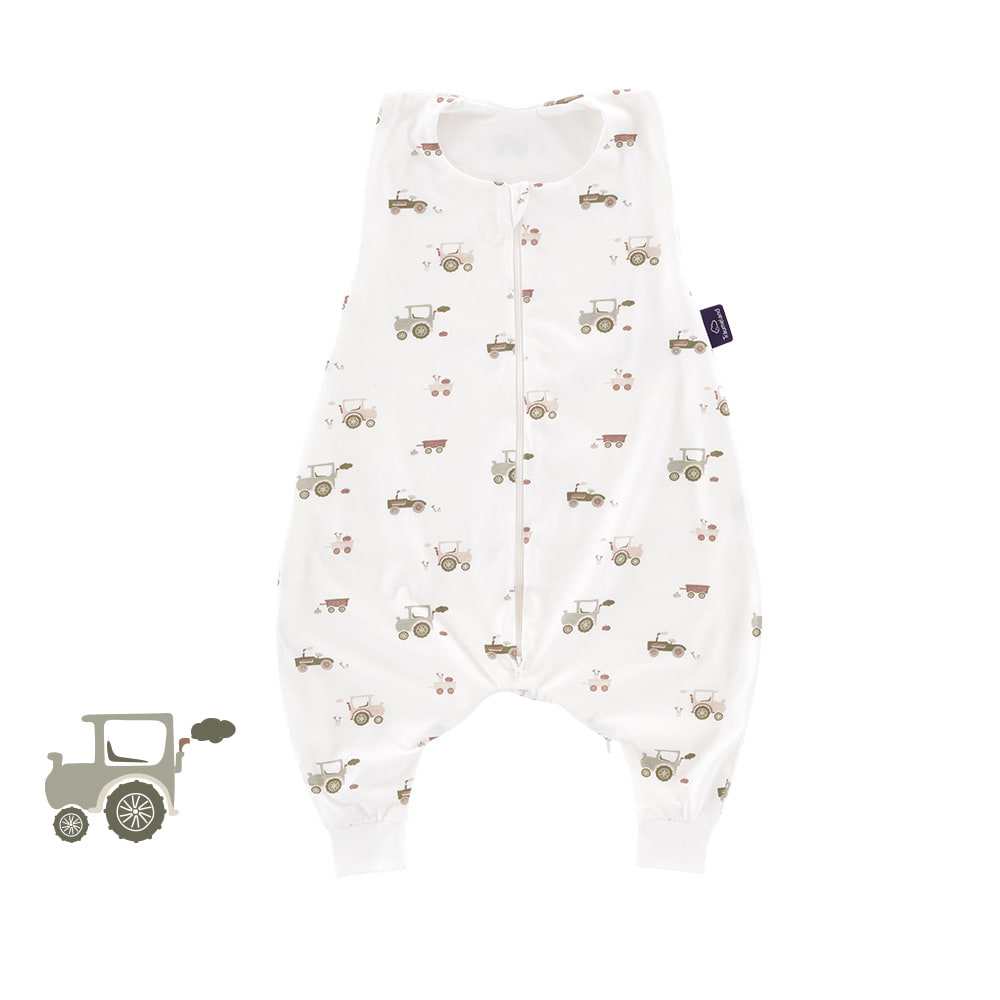 Sleep overall light TO GO Little Farm green