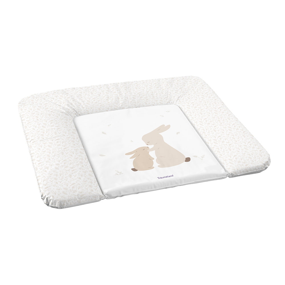 Changing mat Hophop Bunny beige - Oblique view