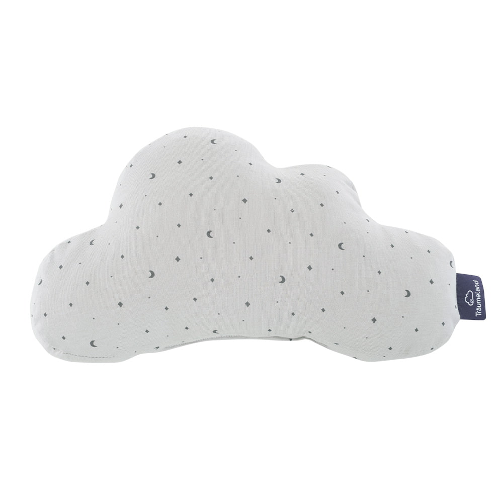 Cojín decorativo nube Luna gris