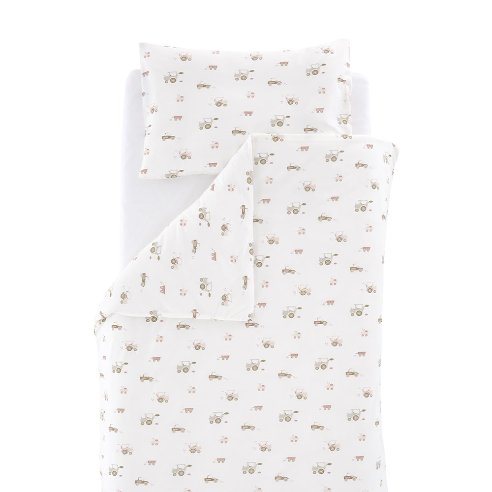 Jersey Bedding Little Farm green