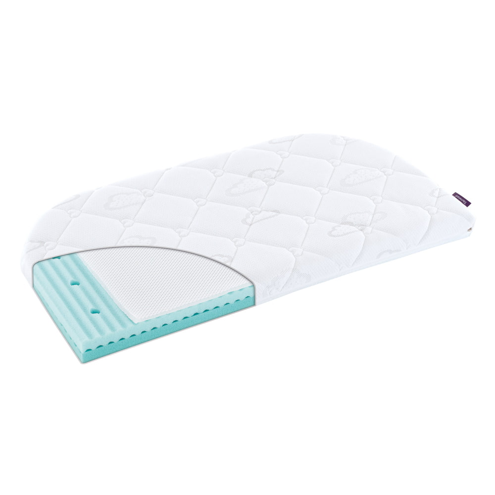 Babymatratze Air mit abgerundeten Ecken- Matratze für Beistellbett