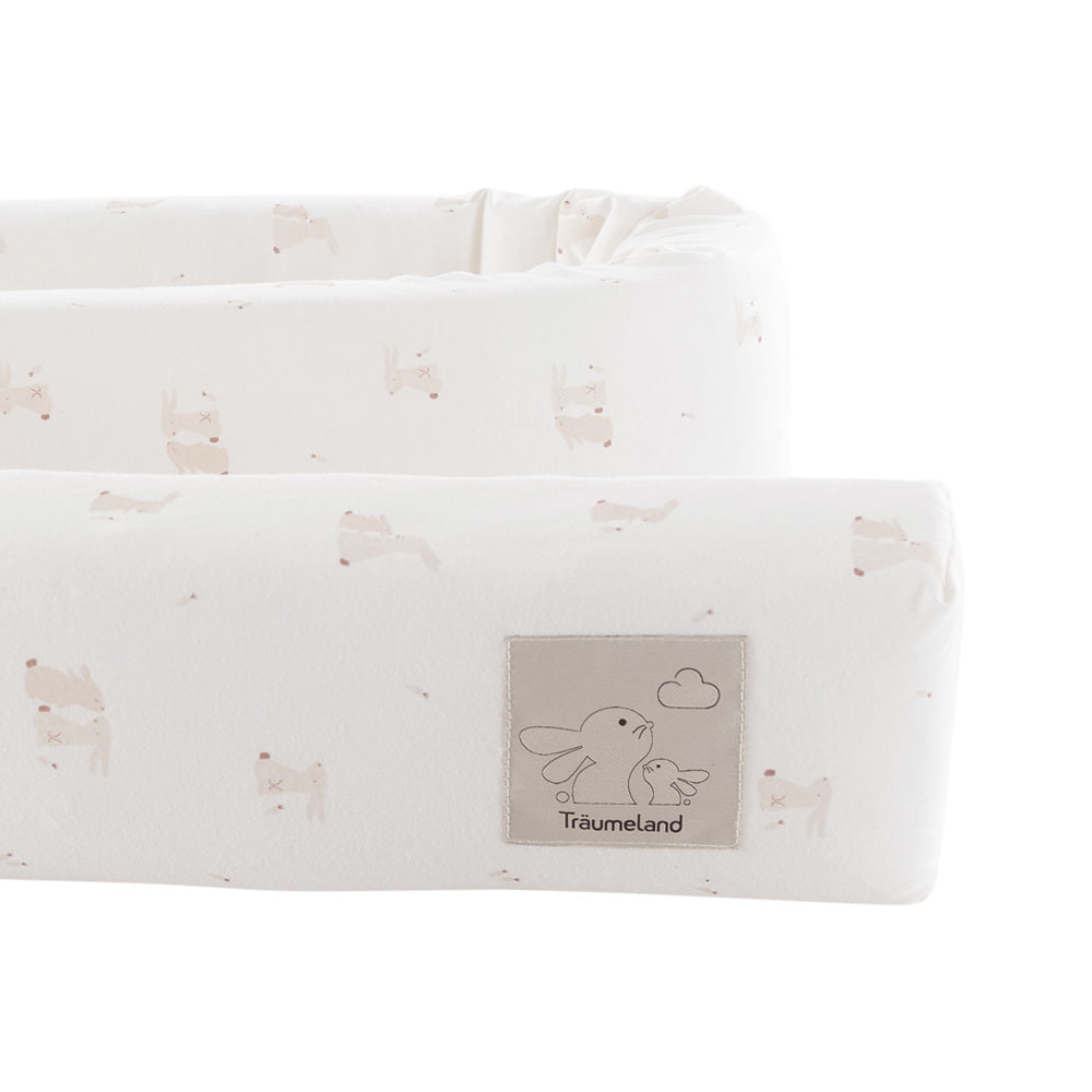 Snake bed bumper Hophop Bunny beige detail