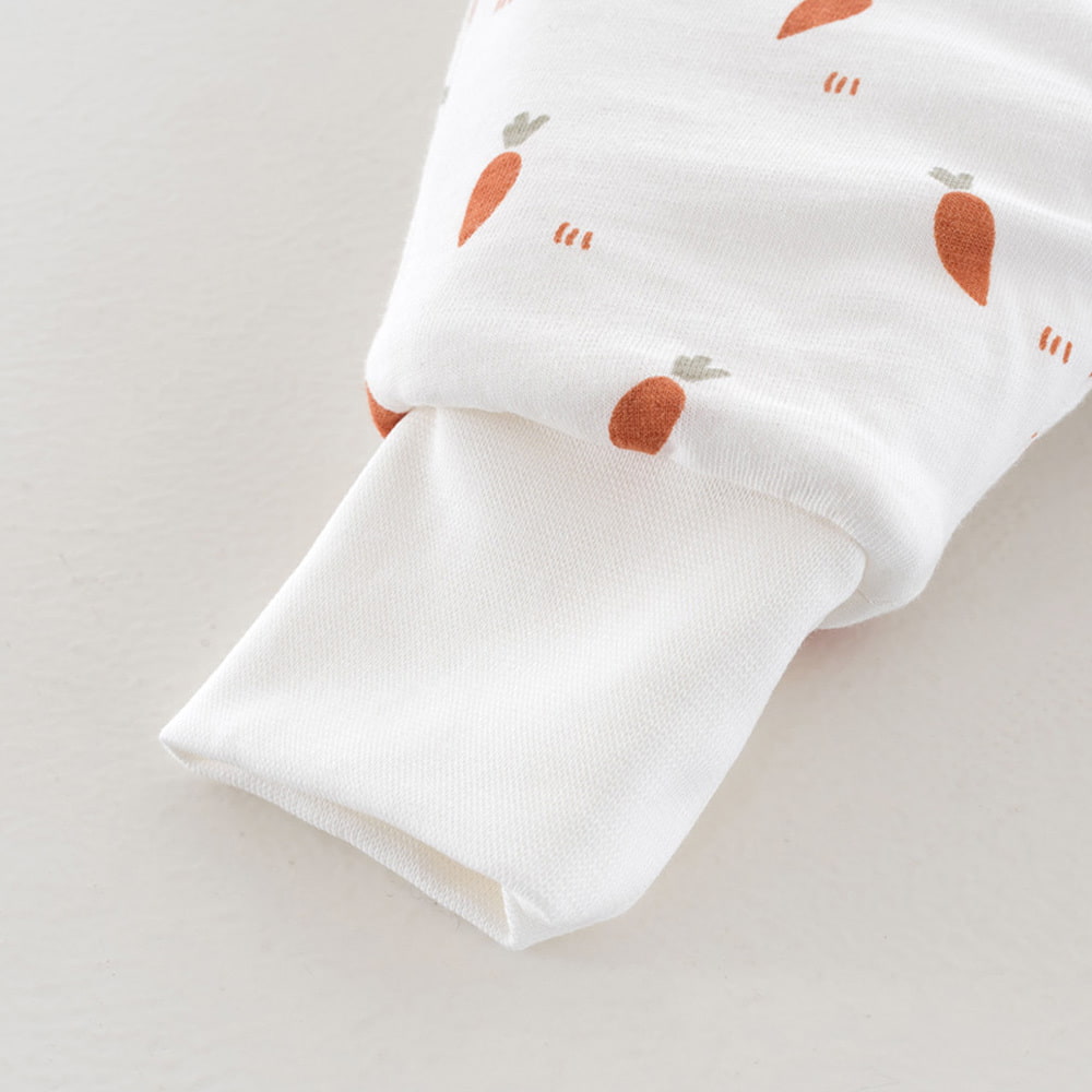 Sleep overall TO GO Carota detail cuffs