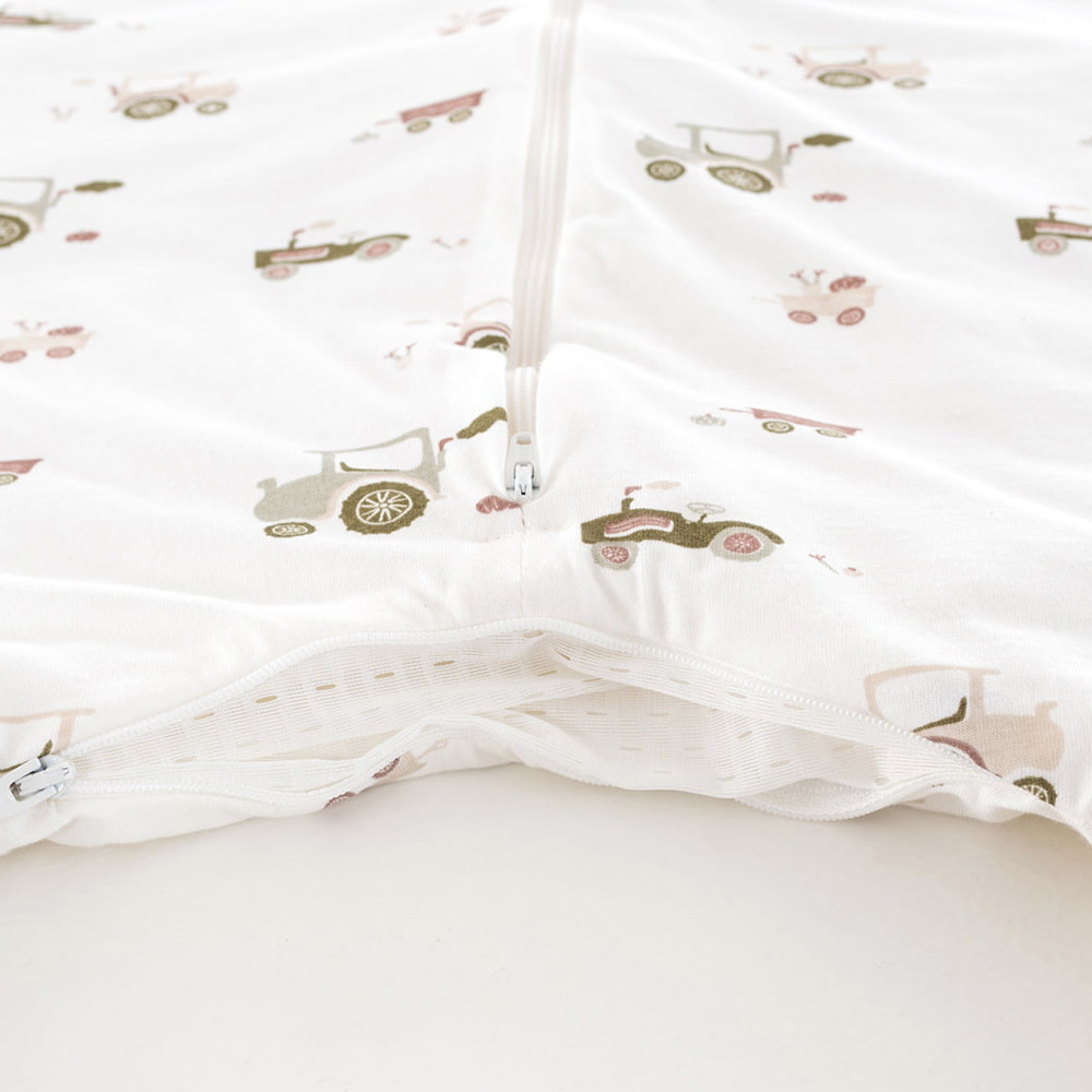 Sleep overall TO GO Little Farm green detail ventilation slit