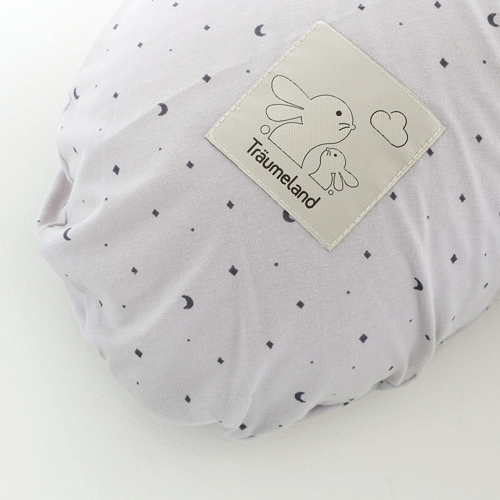 Moon nursing cushion gray detail