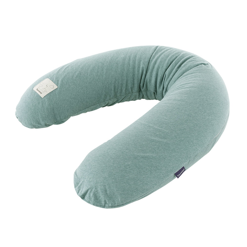 Nursing pillow mottled green