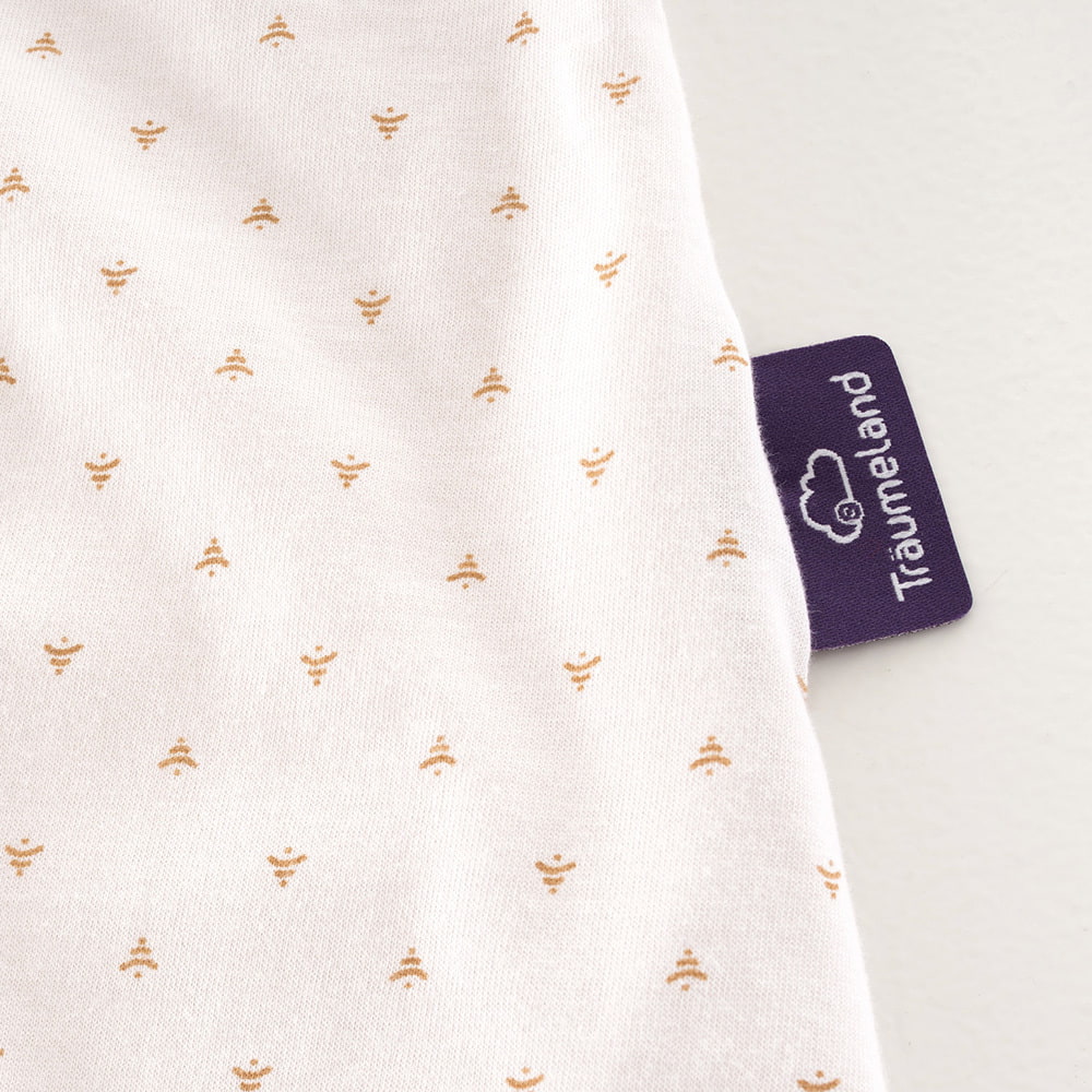 Summer Sleeping Bag Twister beige detail label