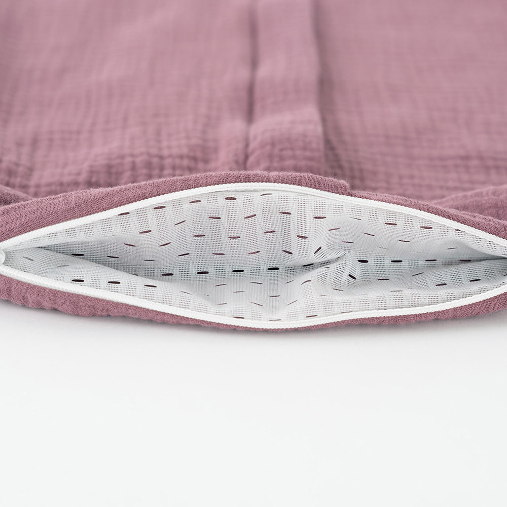 Sommerschlafsack pflaume Belüftungsschlitz