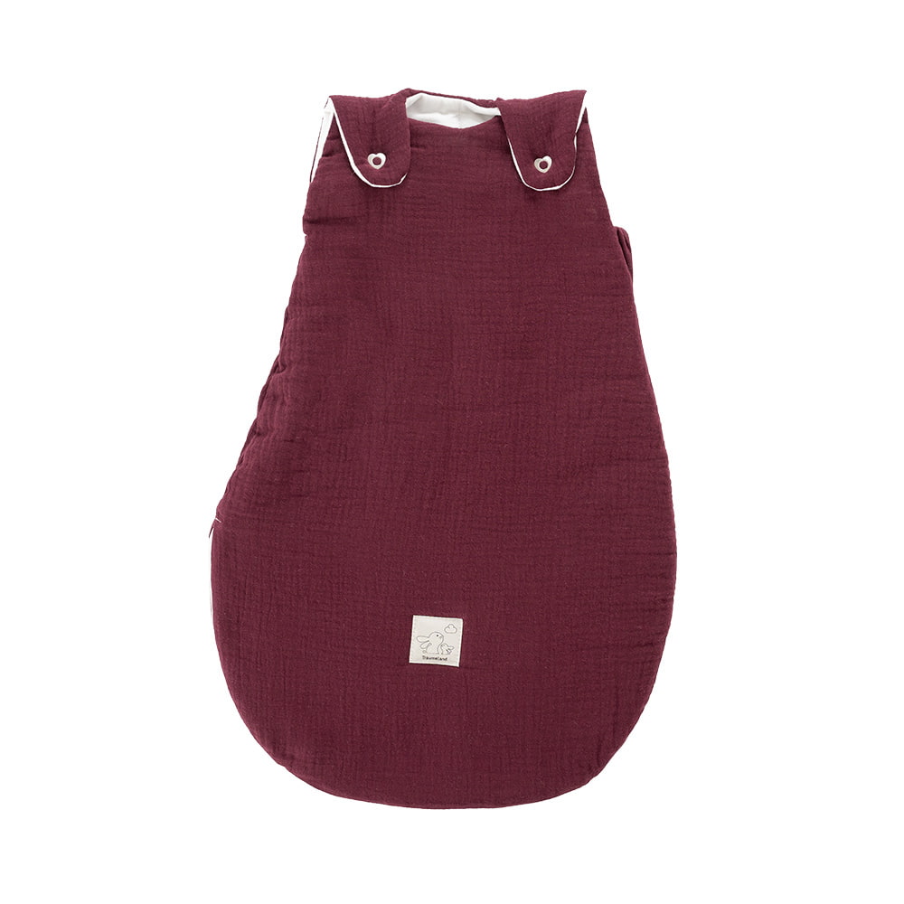Muslin Sleeping Bag red berry